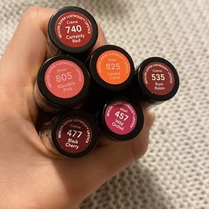 Revlon NWT Lipsticks-RUM RAISIN included